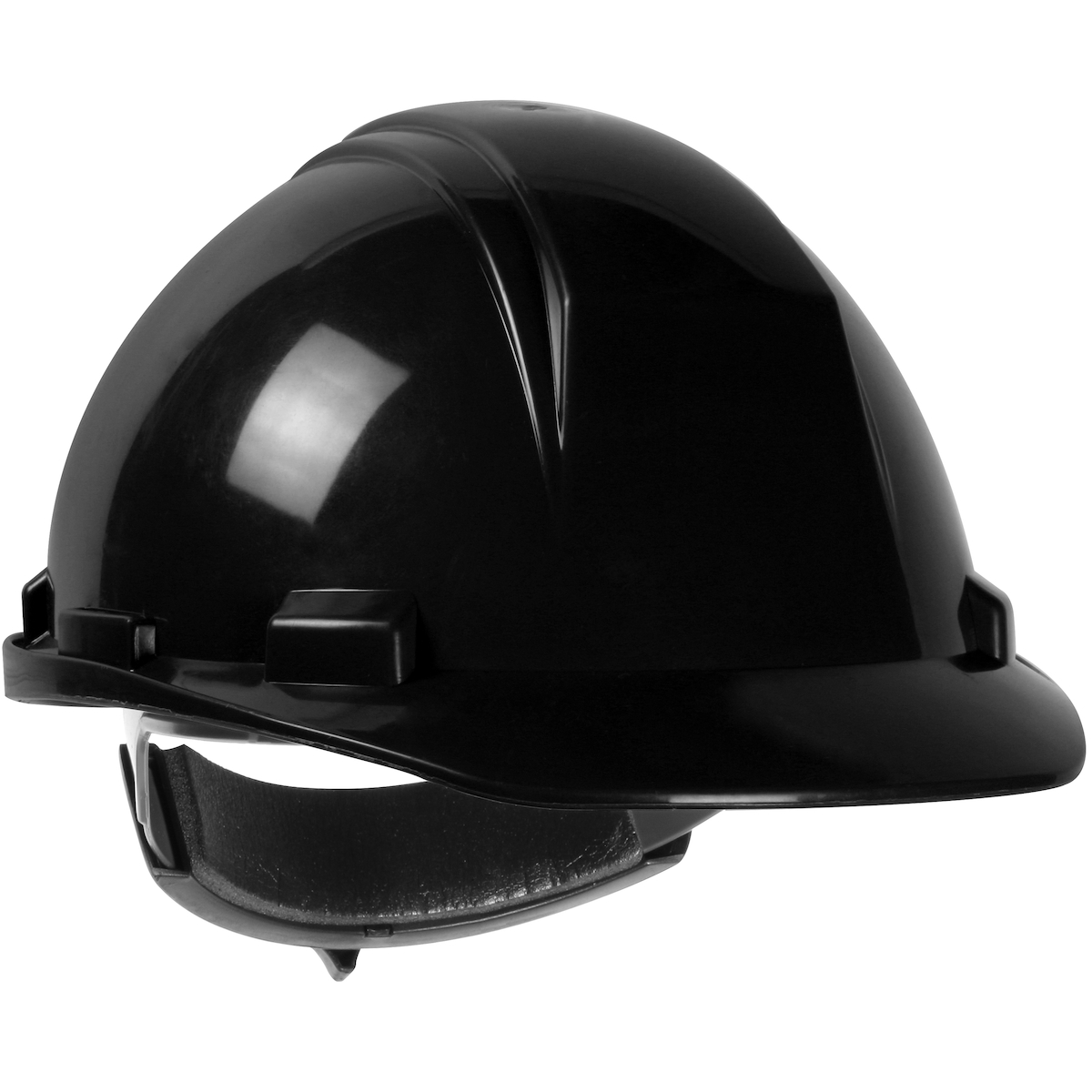 TYPE II, CAP STYLE HARD HAT WITH HDPE SHELL, 4-POINT TEXTILE SUSPENSION AND WHEEL RATCHET ADJUSTMENT