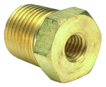1/8” NPT TO #10-32 FEMALE REDUCER, PACK OF 10